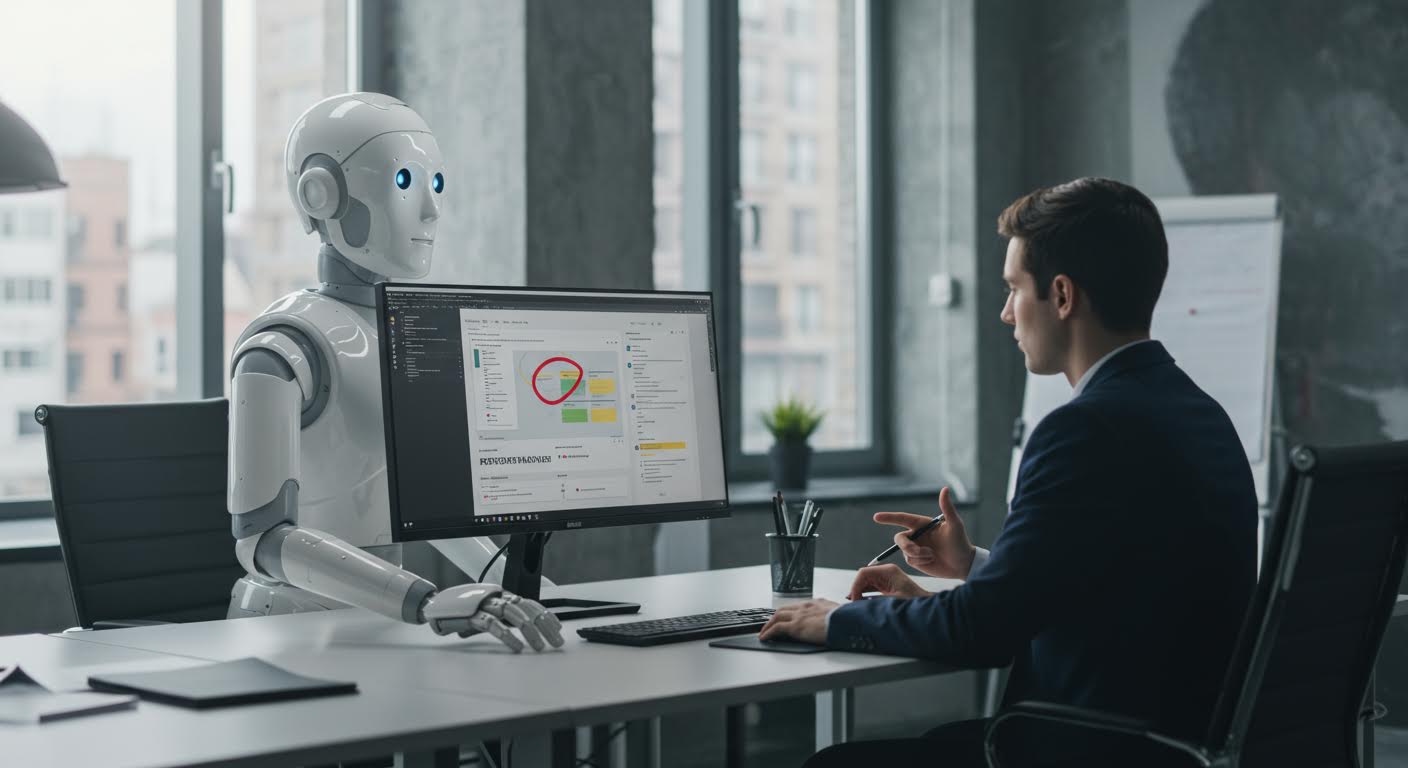 The Day an AI Manager Gave Its First Performance Review