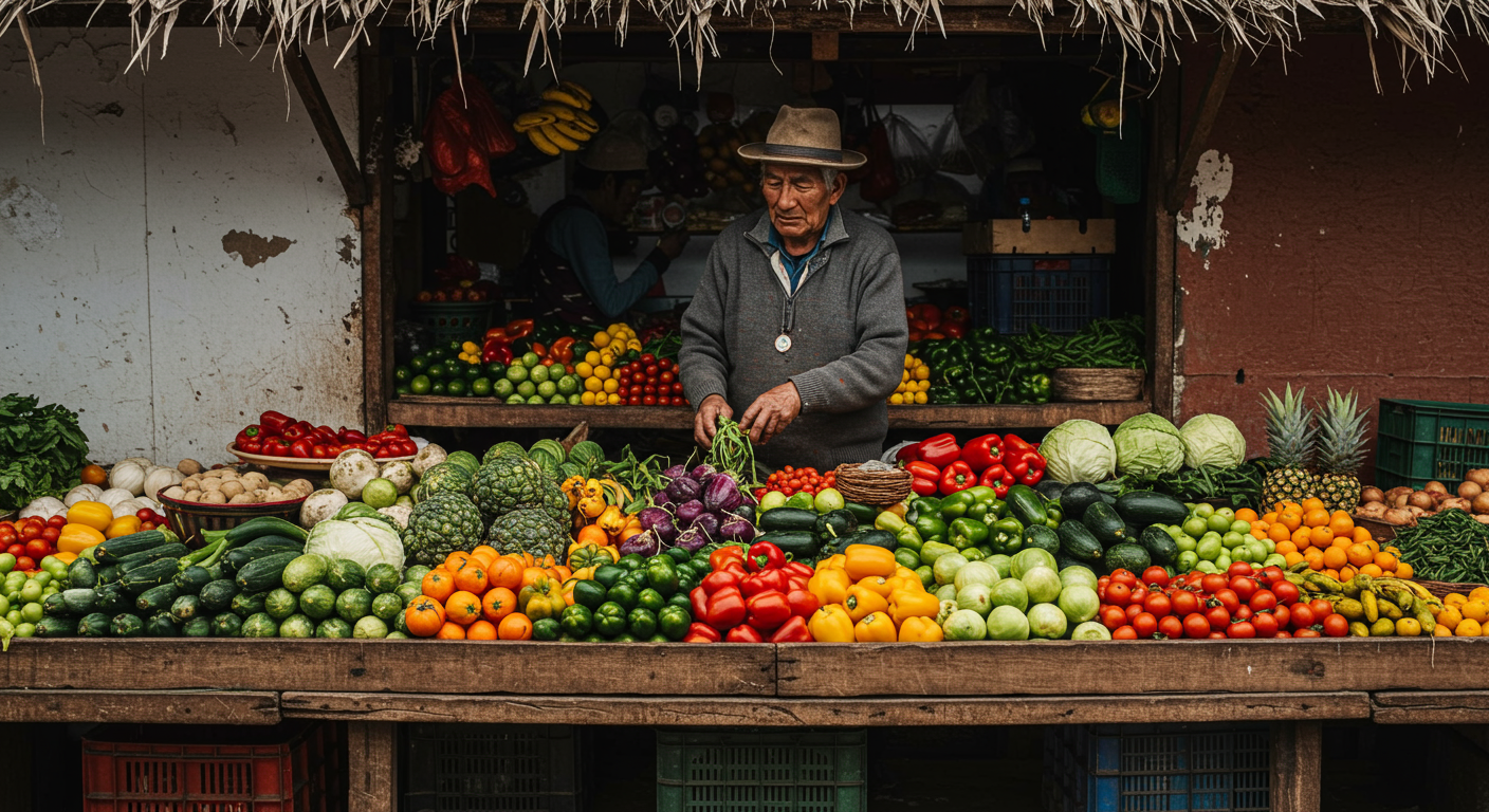 A Market Where Time Seems to Stand Still