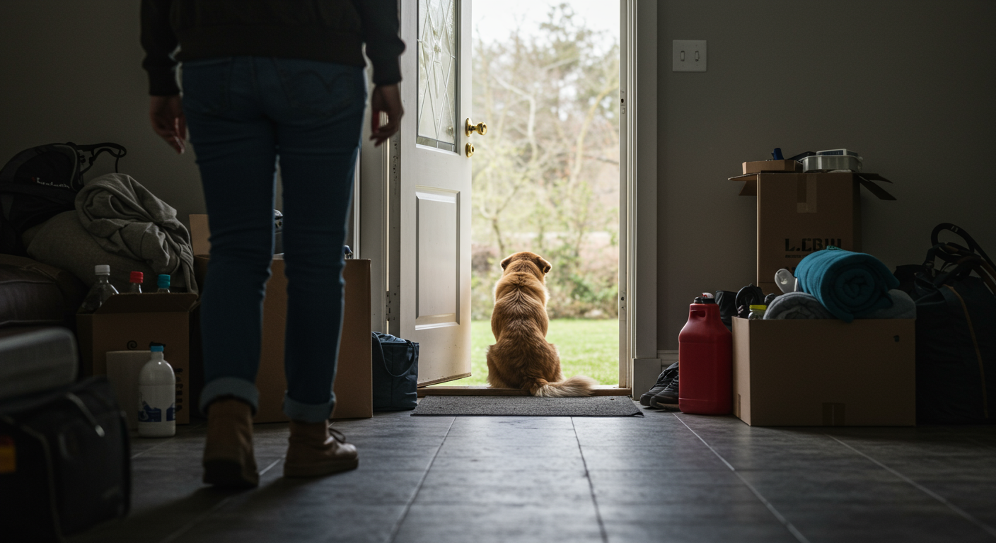 The Dog That Stayed Behind When I Left