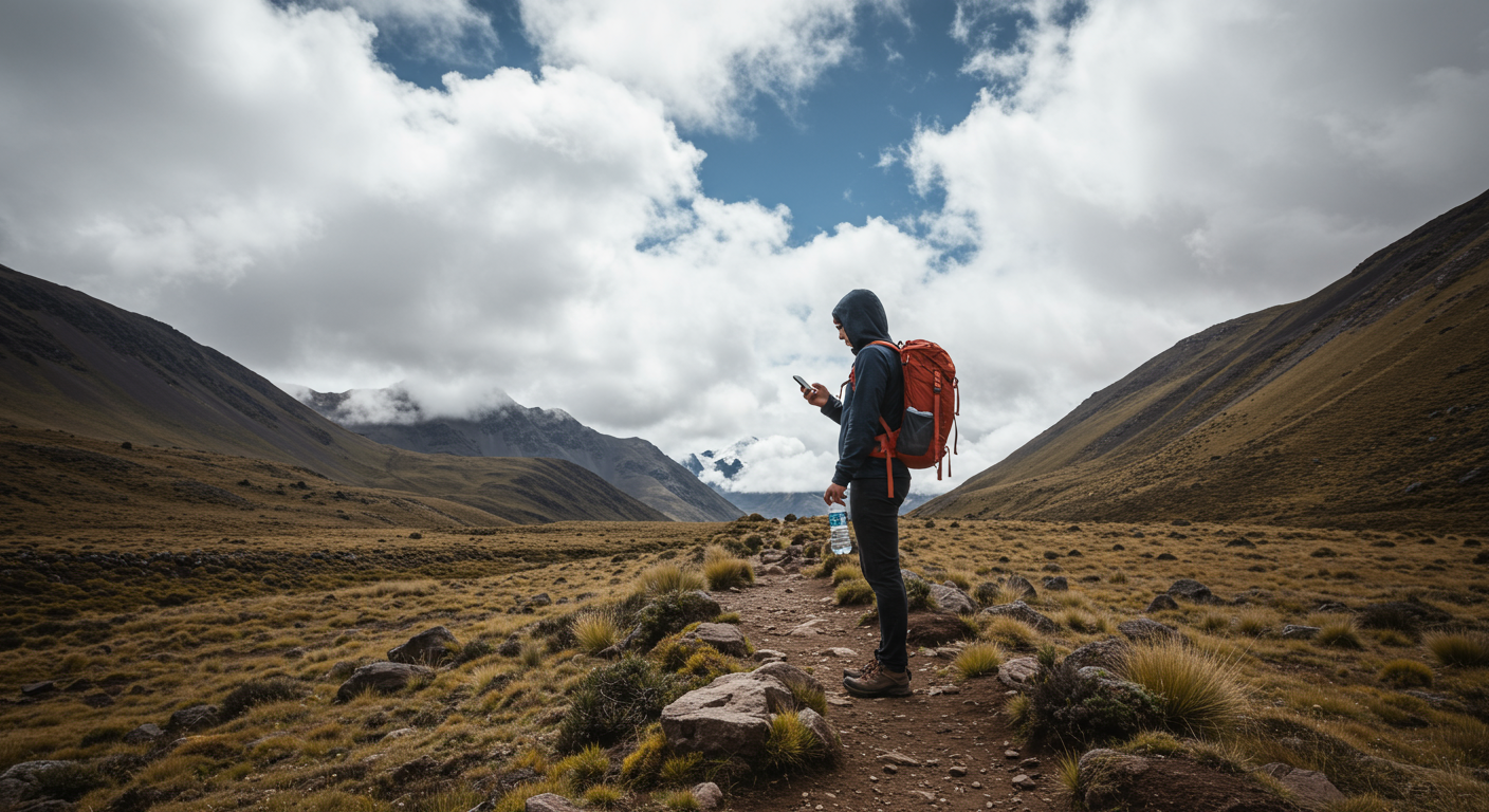 Lost in the Andes With No Signal and One Bottle of Water