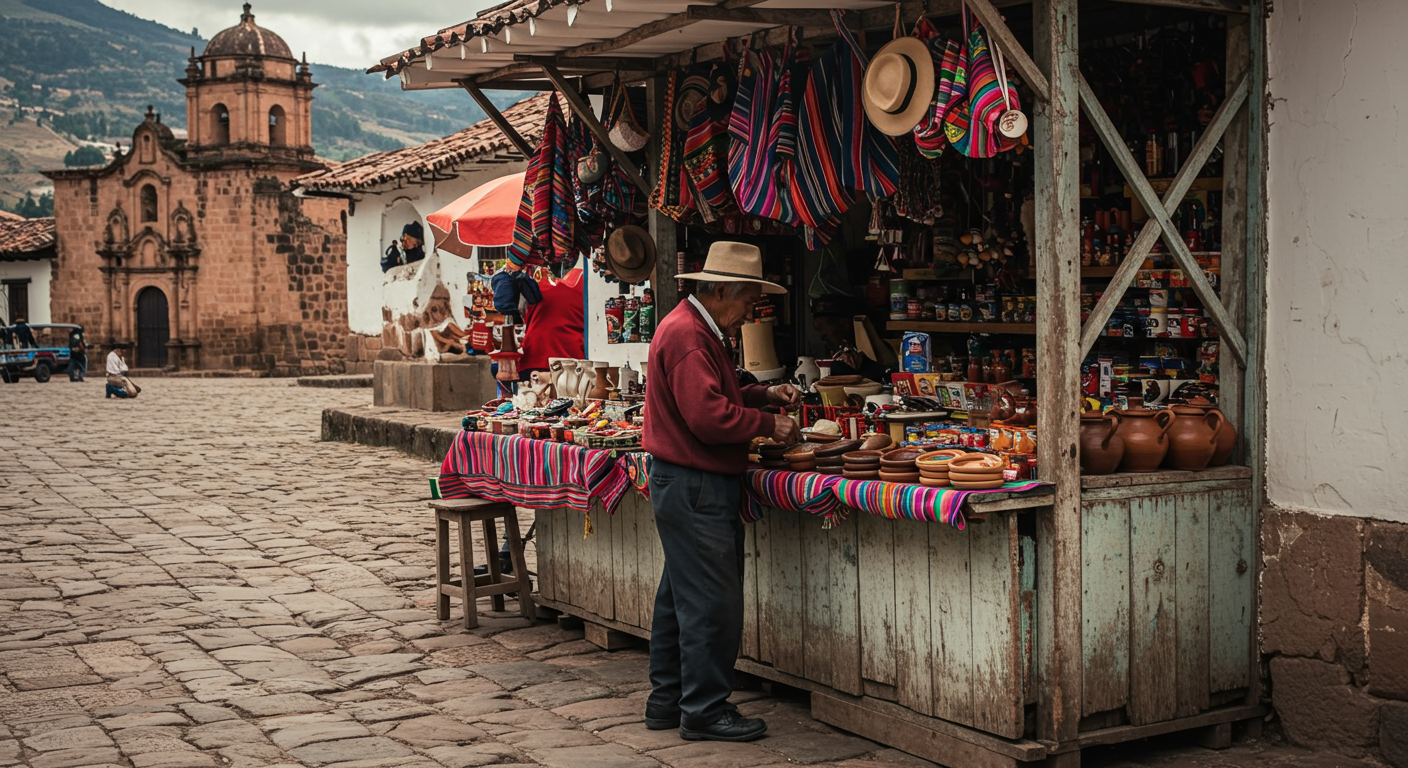 A Market Where Time Seems to Stand Still