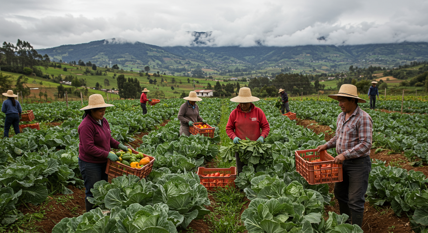How Local Farms Shape Ecuador's Diverse Food Supply Chain