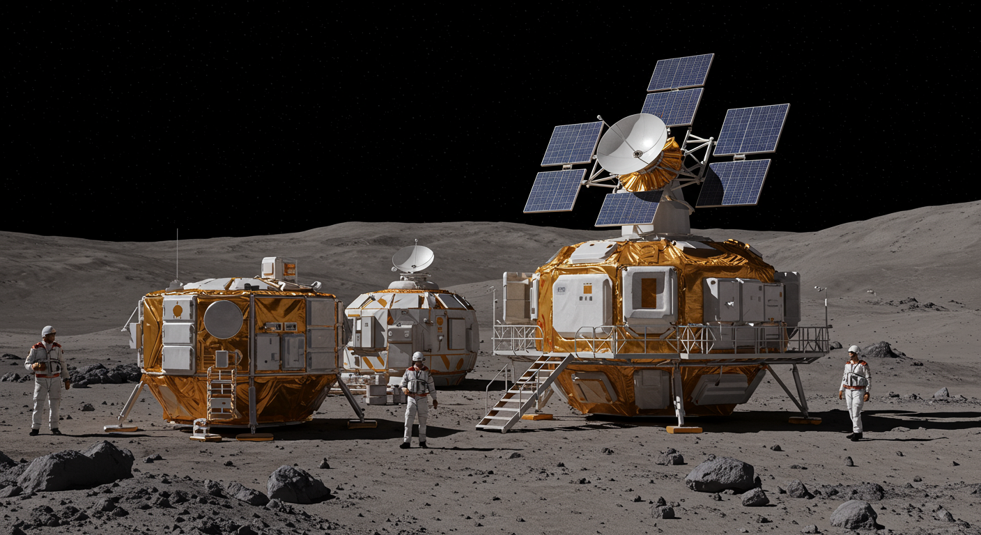 Building Self-Sustaining Habitats on the Moon and Mars: The Race to Establish Permanent Off-World Settlements