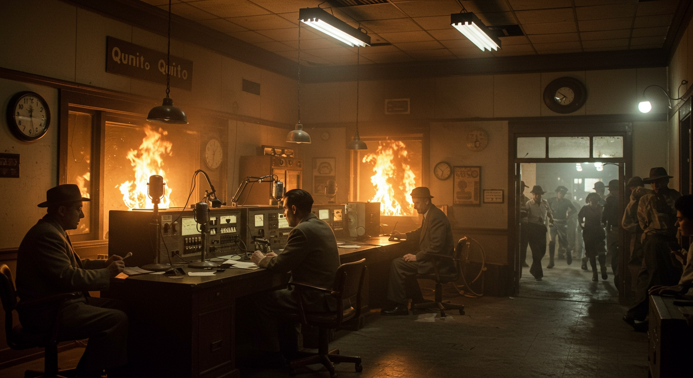 The Night Radio Quito Burned: Remembering Ecuador’s 1949 War of the Worlds Panic
