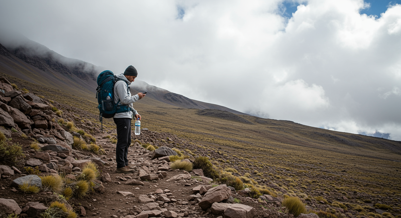 Lost in the Andes With No Signal and One Bottle of Water