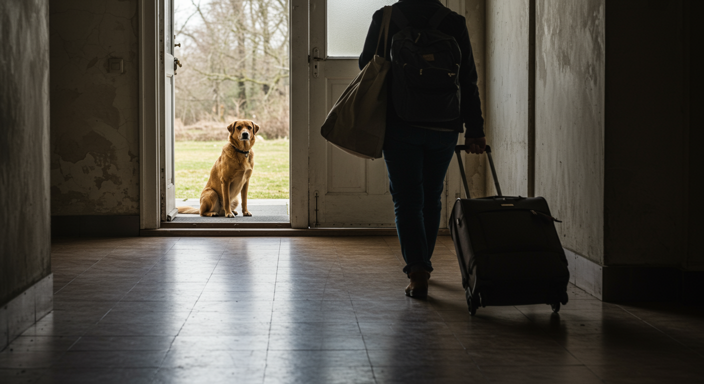 The Dog That Stayed Behind When I Left