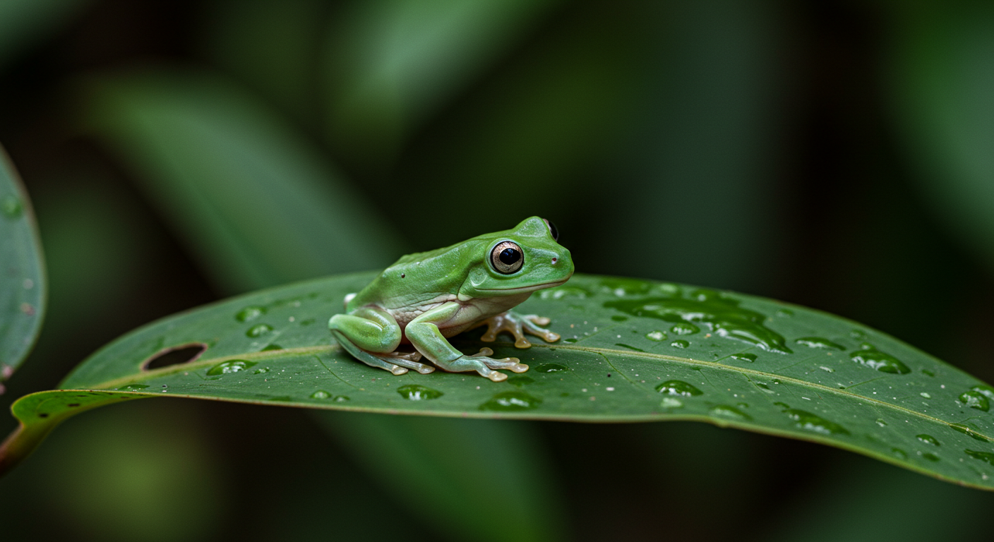 A reported new glass frog in Ecuador links science, identity, and Neisi Dajomes
