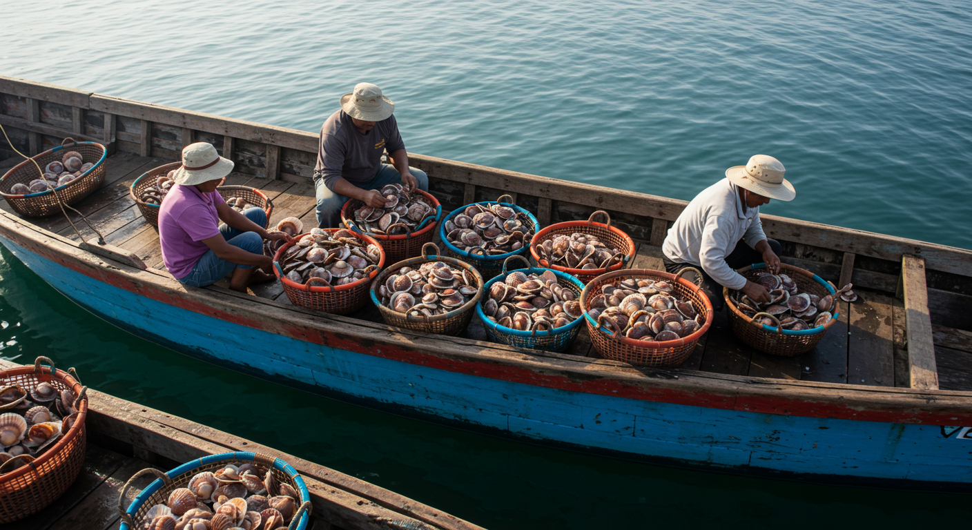 Scallops in Ecuador: Where They Come From and How They're Harvested