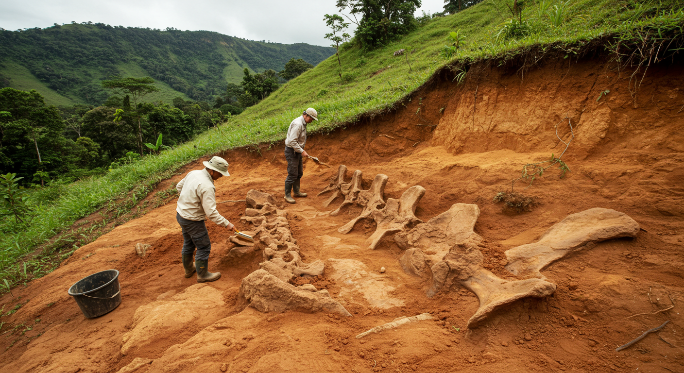 Ecuador's Second Known Dinosaur: A Titanosaur Reportedly Found in Napo After a Landslide
