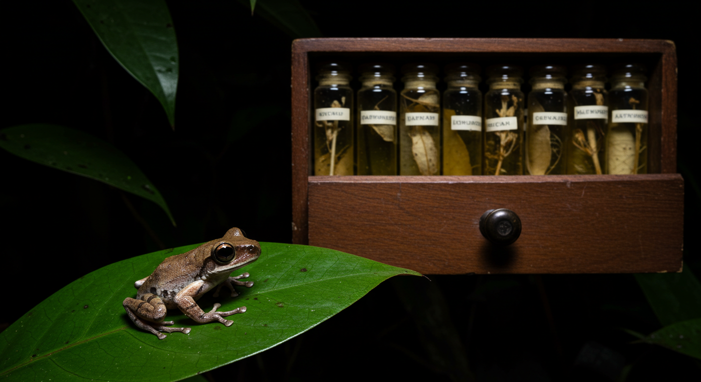 A Frog Ecuador Hears Every Night Hid Behind a Century-Old Mistake in a London Museum Drawer