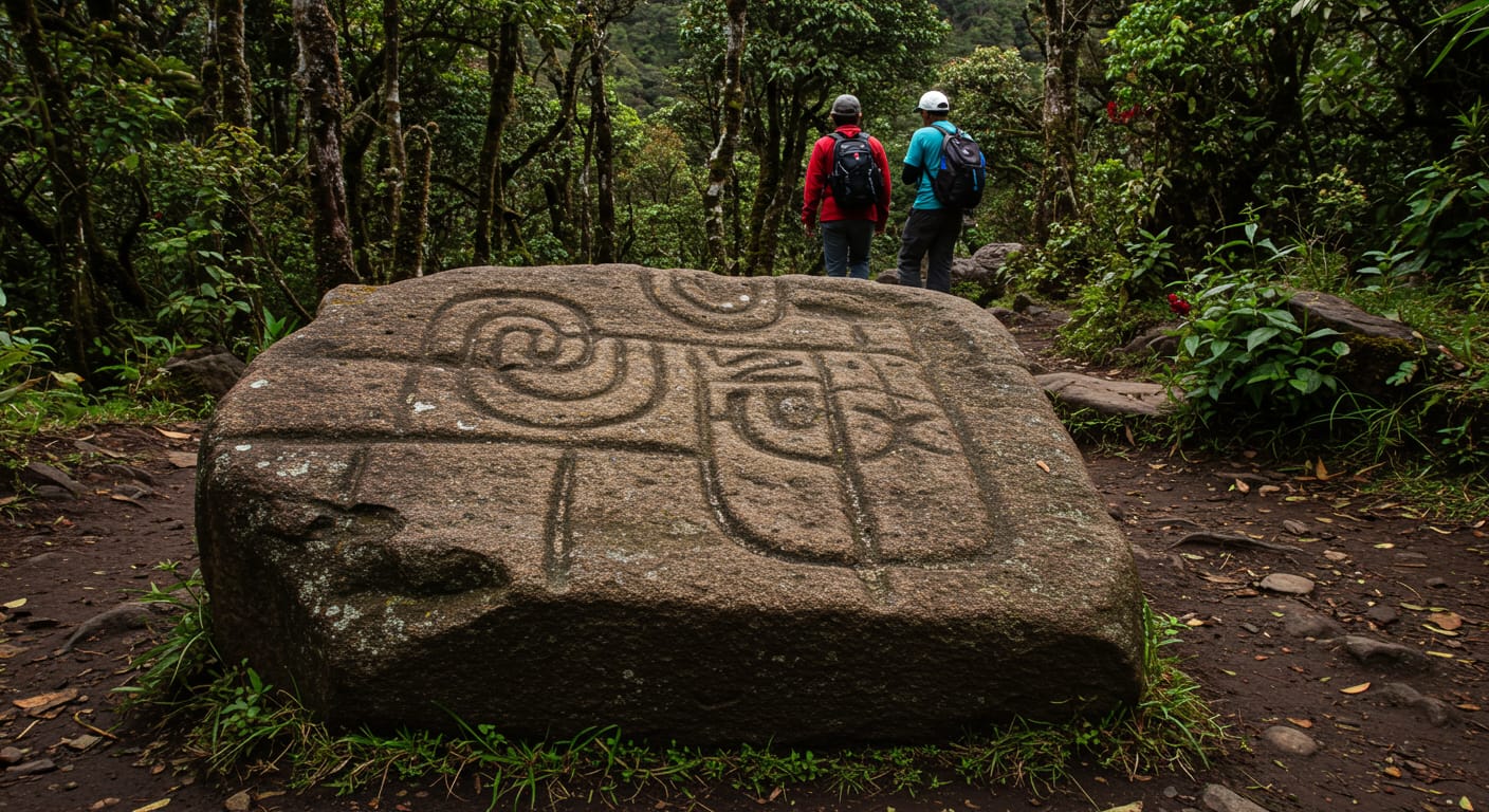 Quito Just Found Its Second-Ever Petroglyph on Ilaló — Geometric Carvings From a Forgotten Culture