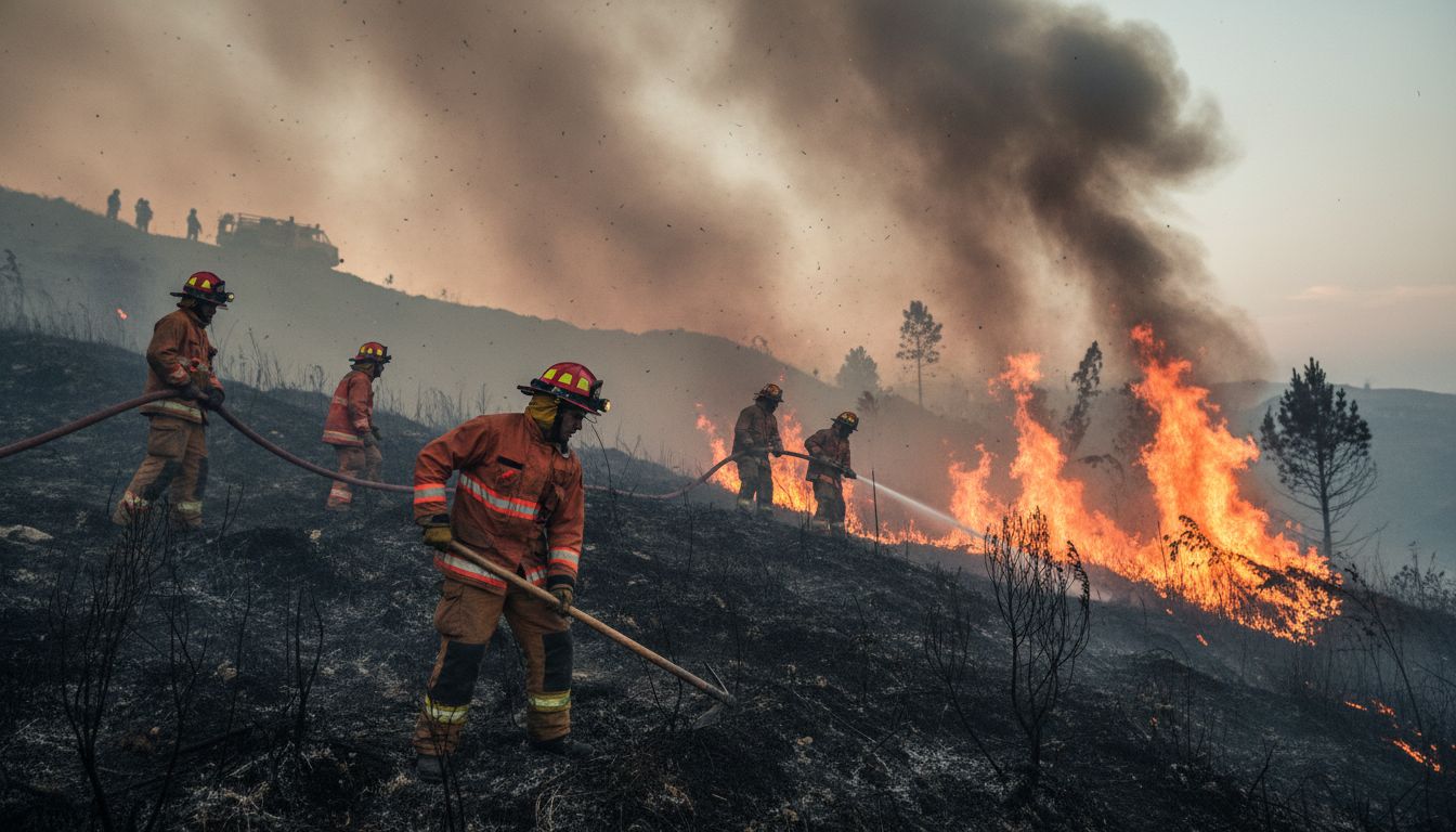 Ecuador's Wildfire Crisis: 13 Active Fires and Over 21,800 Hectares Burned as Imbabura and Azuay Bear the Brunt