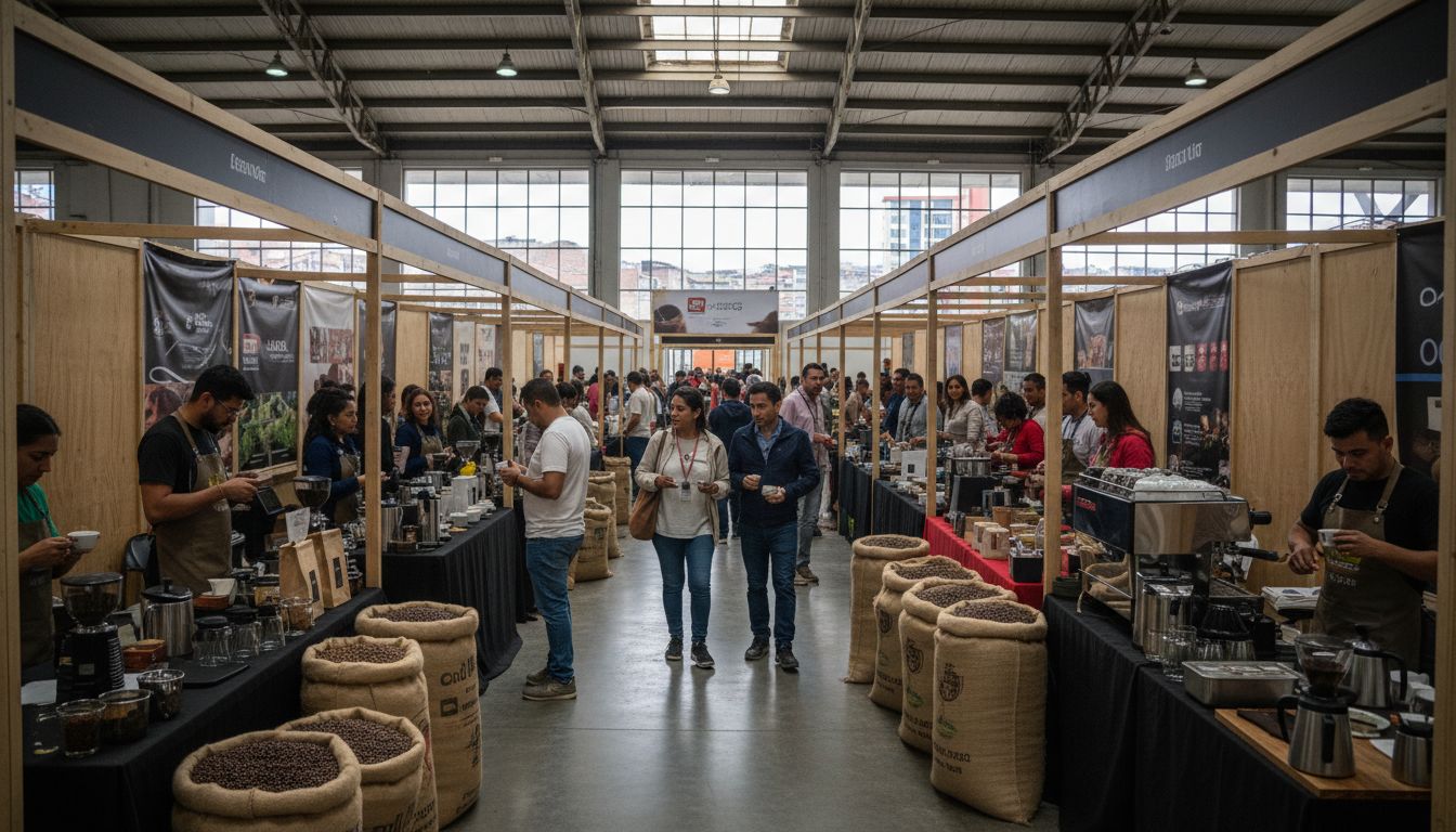 Quito Hosts Ecuador's First International Coffee Fair, Drawing Dozens of Exhibitors