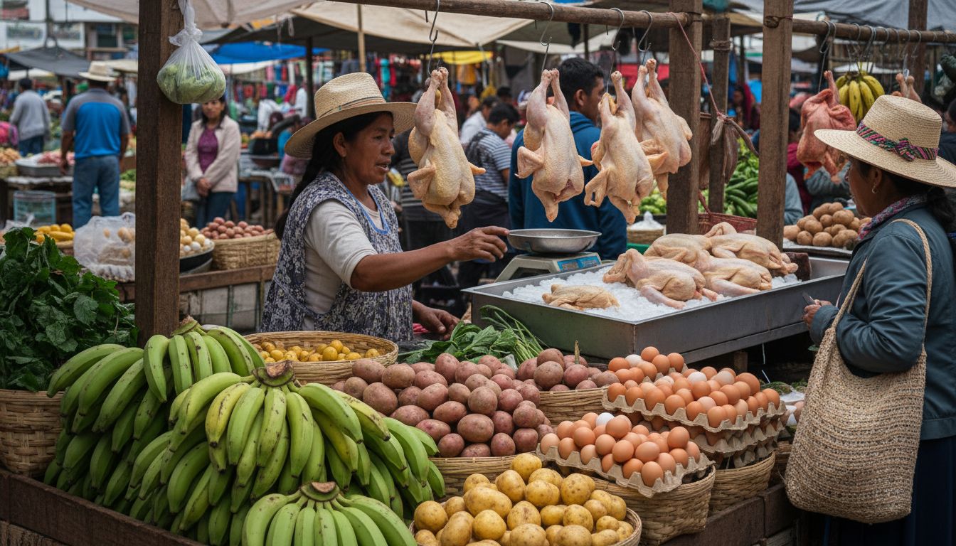 Ecuador's Basic Food Basket Under Pressure: Plantain Up 73%, Potatoes Up 55% Since May