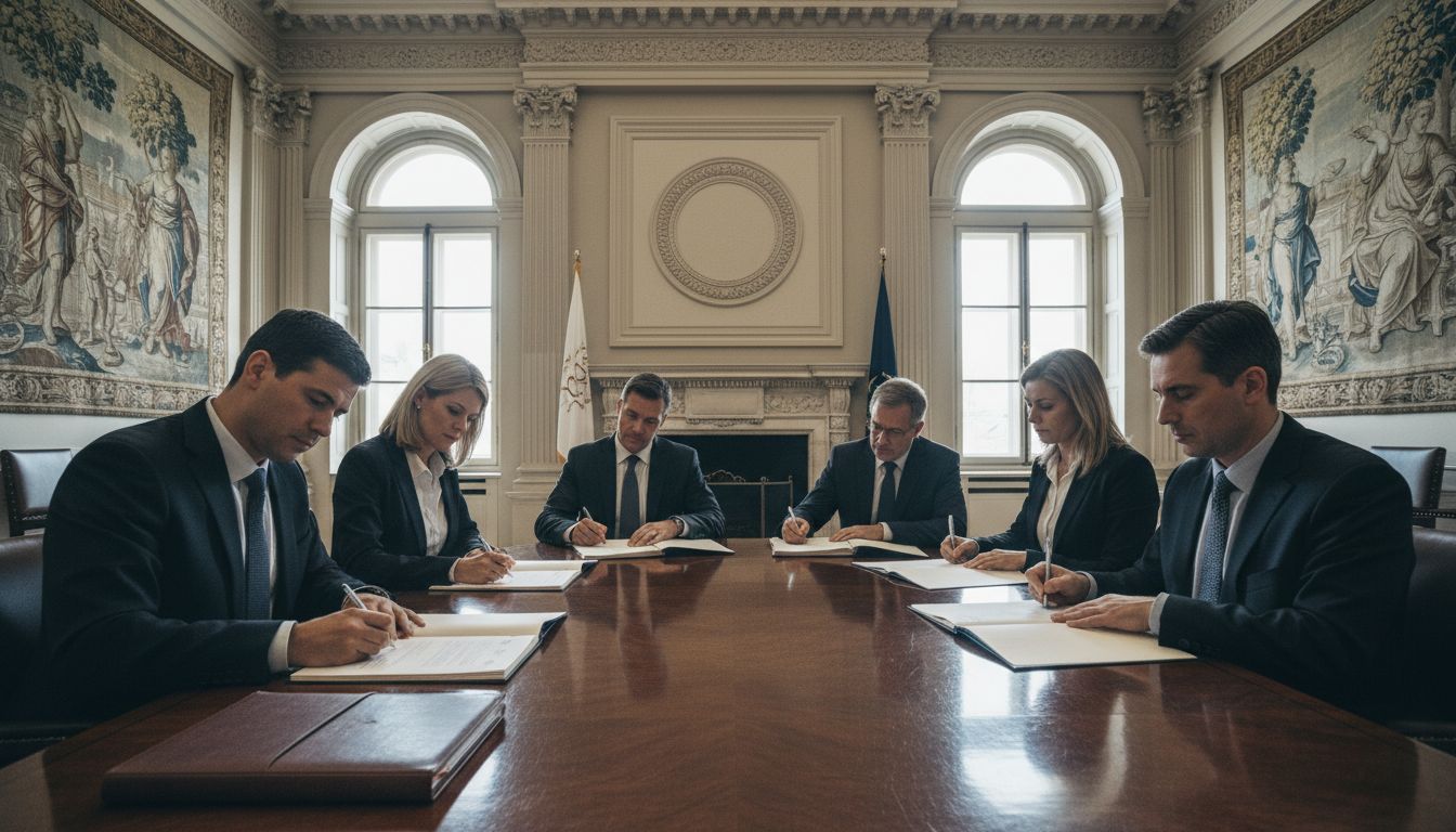 Six AI Giants Sign Trump's 'Morally Binding' Superintelligence Accord — But It Has No Teeth