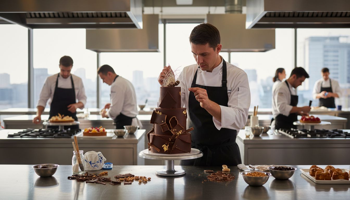 Ecuadorian Pastry Chef Jean Carlos Padilla Represents Ecuador in World's Best Chocolate Cake Competition