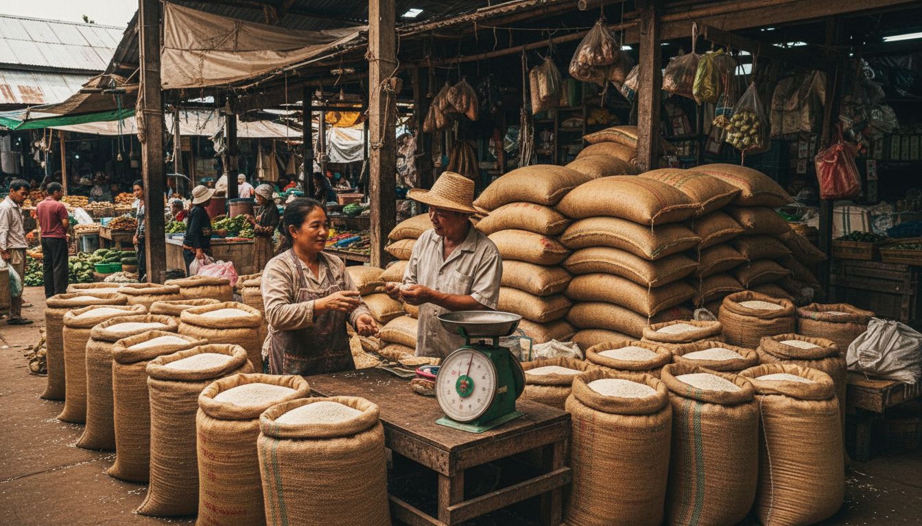 Rice Prices Nearly Double in Ecuador as Rains and Colombian Exports Squeeze Supply